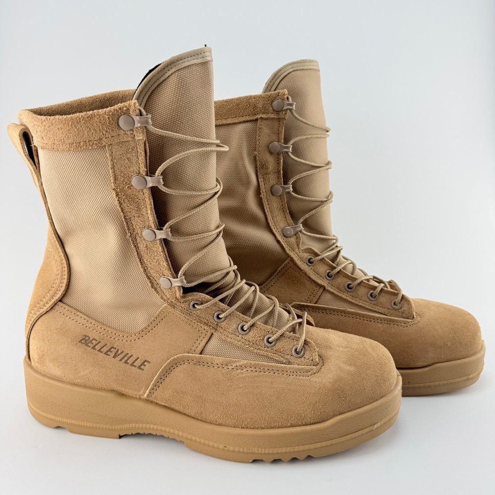 Belleville 330 DES ST Desert Steel Toe Military Boot 11W Vibram Made in USA